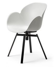 Stoel Davos kunststof (draaibare spinpoot)