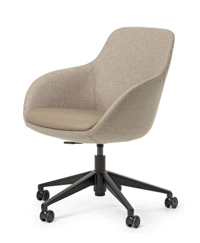 Area vergaderstoel (verrijdbaar)