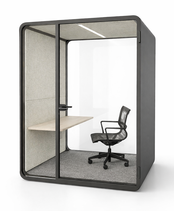 Aura 1-persoons akoestische vergaderruimte