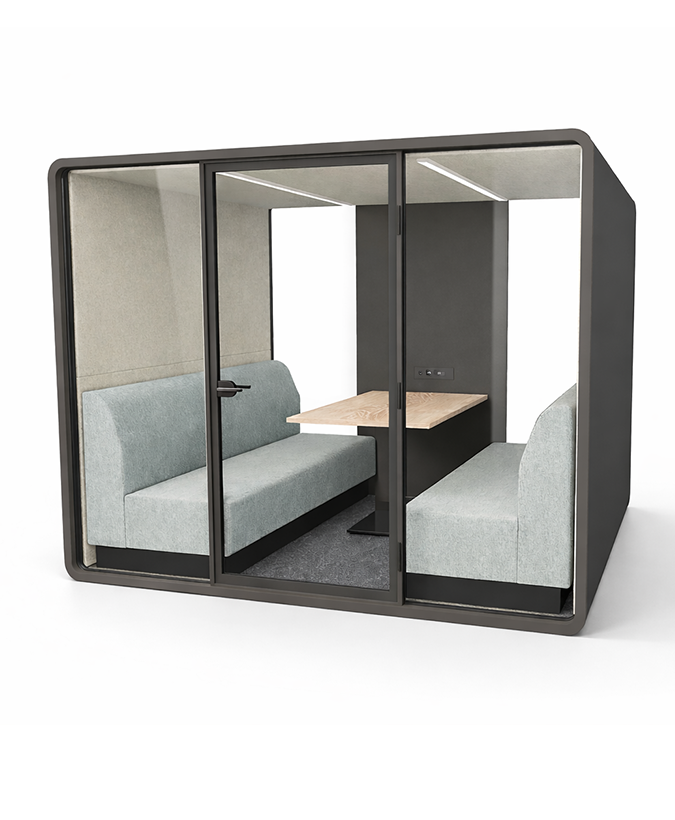 Aura 2-peroons akoestische vergaderruimte