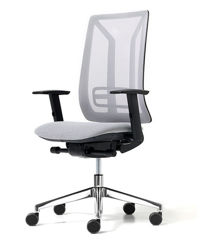 Chase ergonomische bureaustoel (zwart)