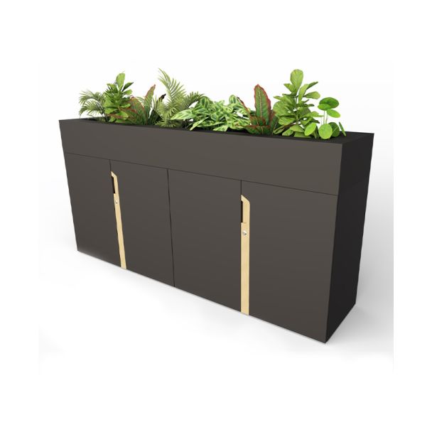Echo kast (met plantenbak)