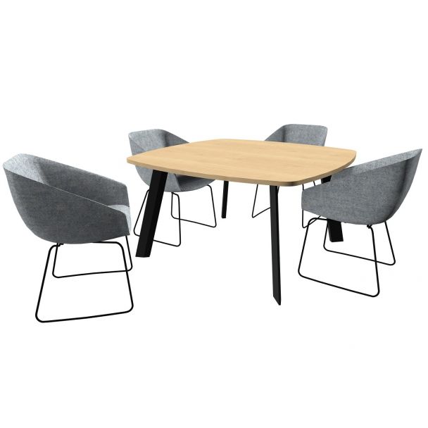 Echo vergadertafel (vierkant)