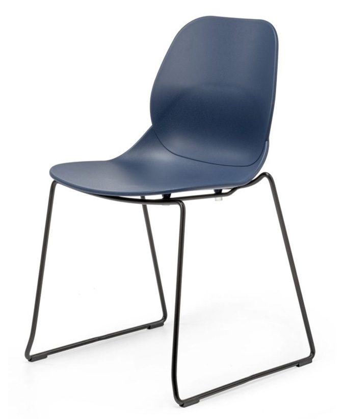 Davos kantinestoel (ringpoot)