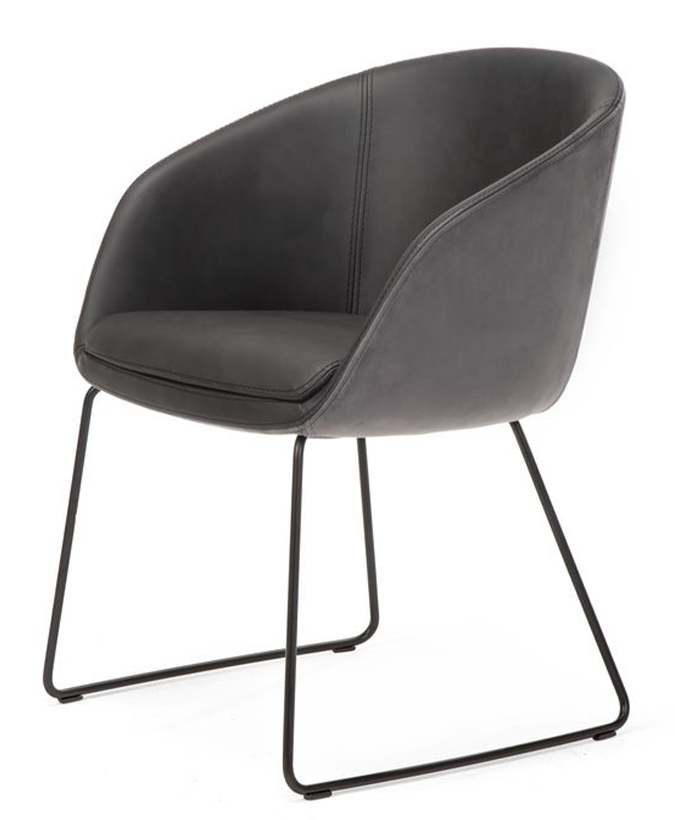 Nine vergaderstoel (ringpoot)