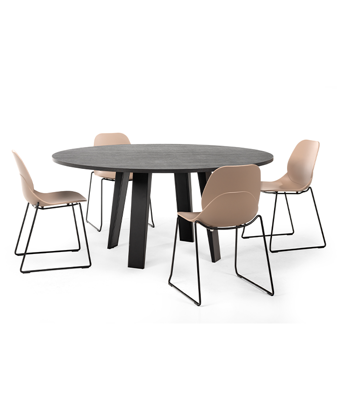 Maya vergadertafel (rond)