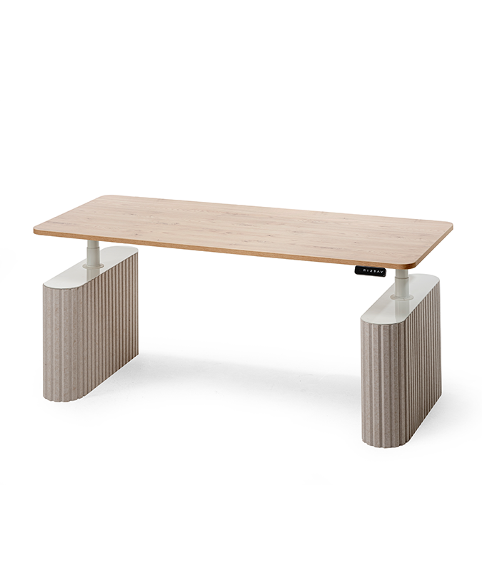 Flex round bureau 1-persoons