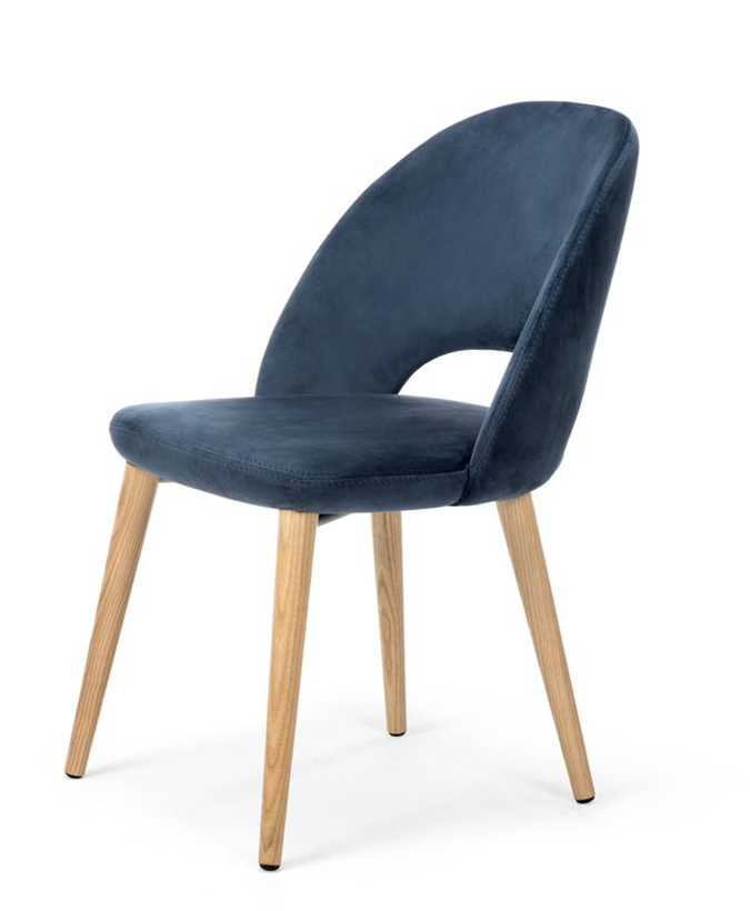 Ivy vergaderstoel (houten 4-poot)