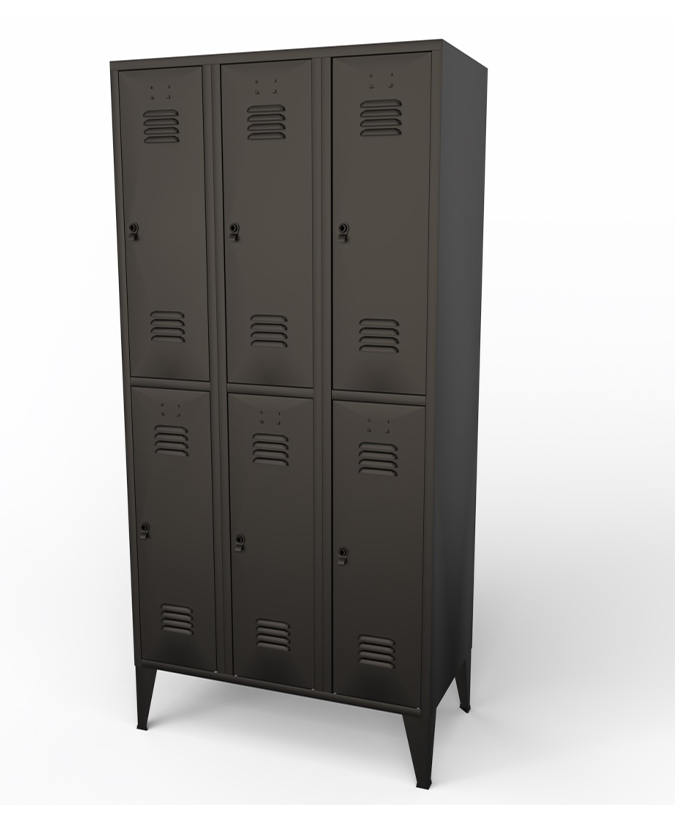 Moa lockerkast (dubbel-deurs)