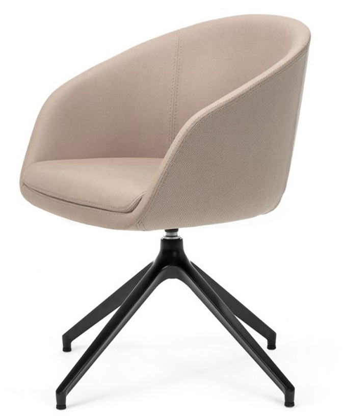 Nine vergaderstoel (spinpoot)