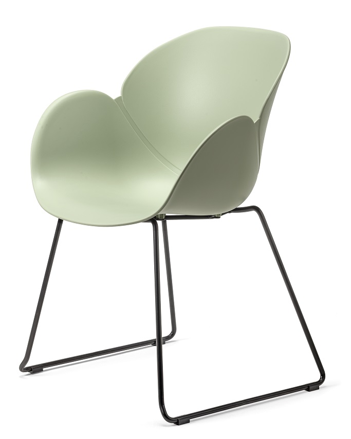 Stoel Davos kunststof (ringpoot)