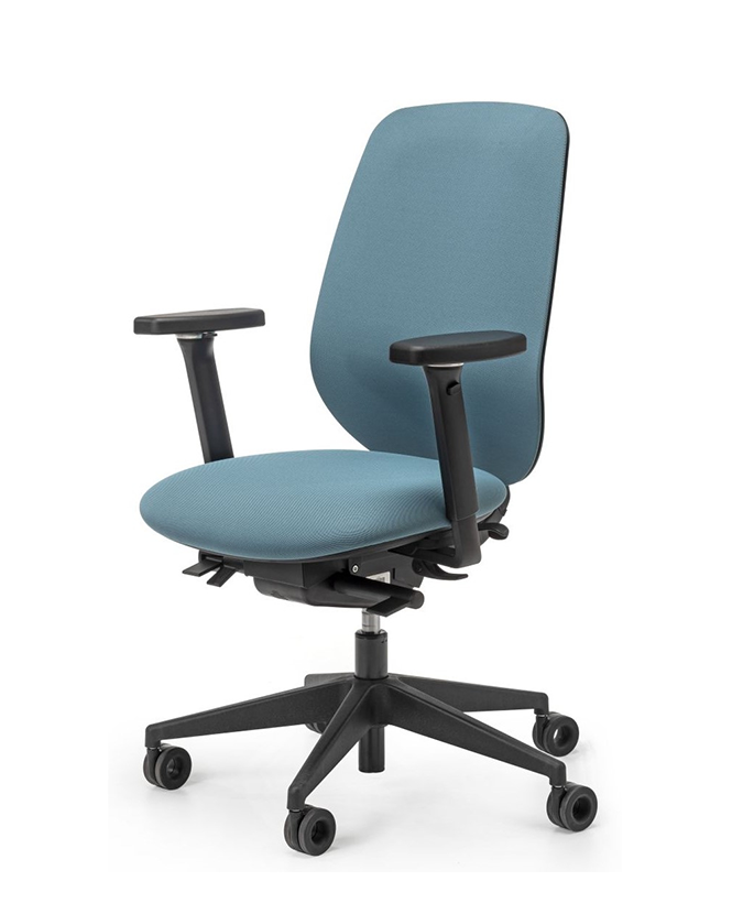 Bureaustoel Thin (zwart)