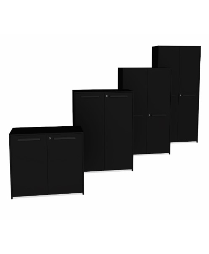 Uni draaideurkast (Matzwart)